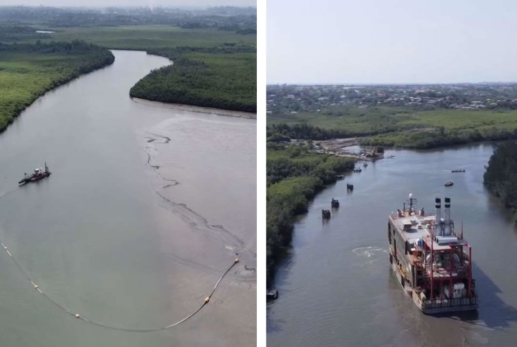 Dredging Work for Powerships